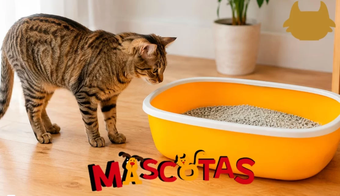 ¿Cómo hacer que mi gato use su caja?